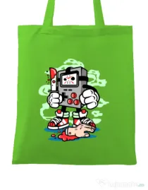 Sacosa din panza Gamers Killer Verde mar