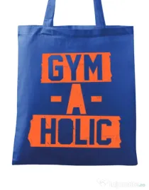Sacosa din panza Gymaholic Albastru regal