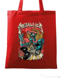 Sacosa din panza Heavy Guitar Rosu