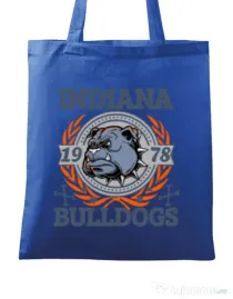 Sacosa din panza Indiana Bulldogs Albastru regal