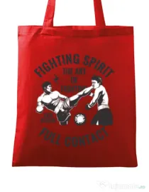 Sacosa din panza Kick boxing Rosu