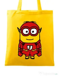 Sacosa din panza Minion flash Galben