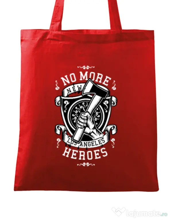 Sacosa din panza No More Heroes Rosu