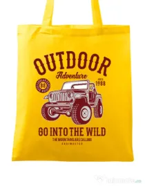 Sacosa din panza Outdoor Adventure Galben