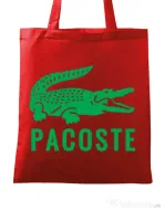Sacosa din panza Pacoste Rosu