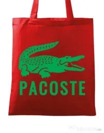 Sacosa din panza Pacoste Rosu