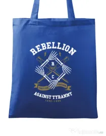 Sacosa din panza Rebellion Albastru regal