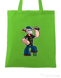 Sacosa din panza Sailor Mass Murderer Verde mar