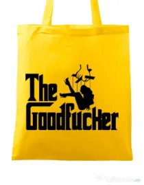 Sacosa din panza The goodfucker Galben