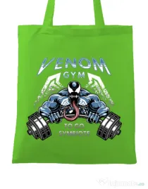 Sacosa din panza Venom gym Verde mar