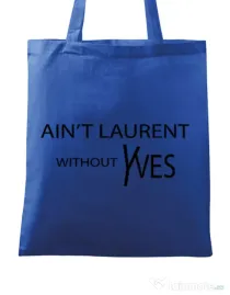 Sacosa din panza Yves saint laurent Albastru regal