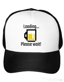 Sapca personalizata Beer loading Alb