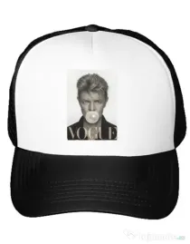 Sapca personalizata Bowie Alb