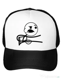 Sapca personalizata Cereal Guy Alb