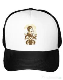 Sapca personalizata Coffee Racer Alb