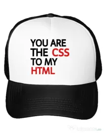 Sapca personalizata CSS to HTML Alb