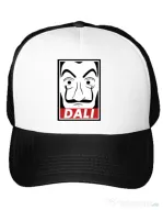 Sapca personalizata Dali mask Alb