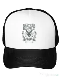 Sapca personalizata Death or Glory Alb