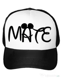 Sapca personalizata Mate Alb