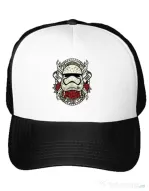 Sapca personalizata Sugar Skull Trooper Alb
