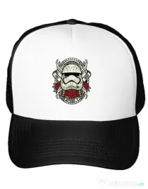 Sapca personalizata Sugar Skull Trooper Alb