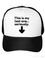 Sapca personalizata The last one Alb