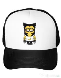 Sapca personalizata Wolve minion Alb