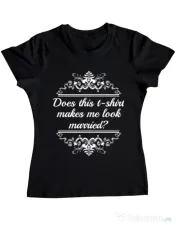Tricou Mireasa ADLER Marriage Negru 
