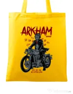 Sacosa din panza Arkham garage Galben