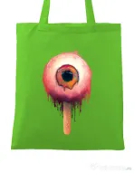 Sacosa din panza Eyesicle Verde mar