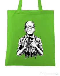 Sacosa din panza Franselfiestein Verde mar