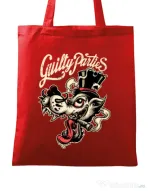 Sacosa din panza Guilty parties Rosu