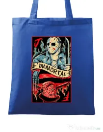 Sacosa din panza Immortal Albastru regal