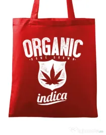 Sacosa din panza Indica Rosu