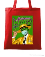 Sacosa din panza Masker Rosu