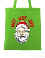 Sacosa din panza Smile santa Verde mar