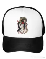 Sapca personalizata Dead Queen Alb