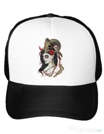 Sapca personalizata Dead Queen Alb