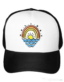 Sapca personalizata Holiday Alb