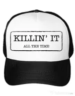 Sapca personalizata Killin it Alb