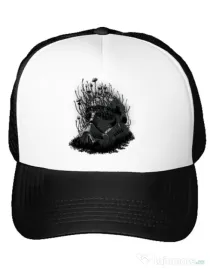 Sapca personalizata Shroom trooper Alb