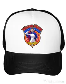 Sapca personalizata Wonder nurse Alb