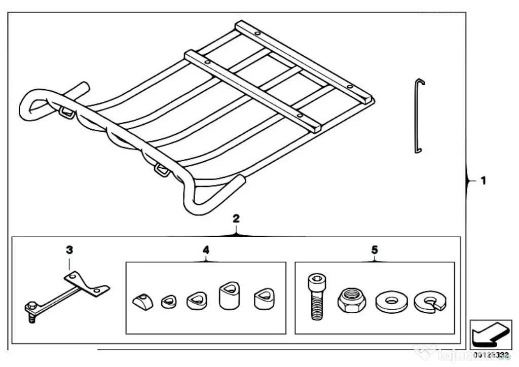 Bullbar Bmw X5 E53 original OEM