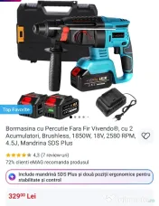 Bormașină cu percutie
