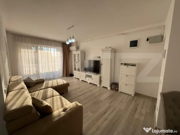 Apartament de inchiriat, 3 camere, 78 mp, loc de parcare, Ha