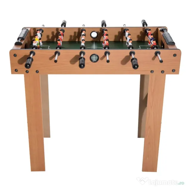 HOMCOM Teren de Fotbal Balilla Profesionala in Lemn MDF, 87x 4 x78cm | Aosom Romania