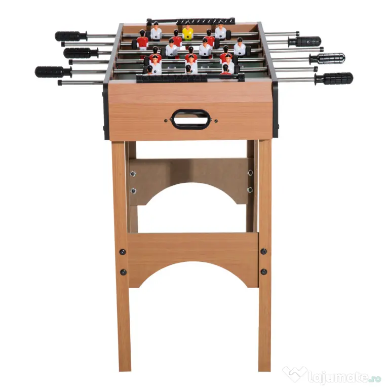 HOMCOM Teren de Fotbal Balilla Profesionala in Lemn MDF, 87x 4 x78cm | Aosom Romania