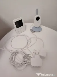 Baby Monitor Video Philips AVENT – cameră supraveghere bebeluși cu monitor 