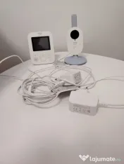 Baby Monitor Video Philips AVENT – cameră supraveghere bebeluși cu monitor 