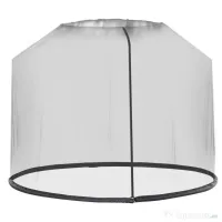 Outsunny Plasă de Protecție pentru Umbrelă de Soare, Copertină și Casă Plasă, Negru, 7.5' | Aosom Romania 